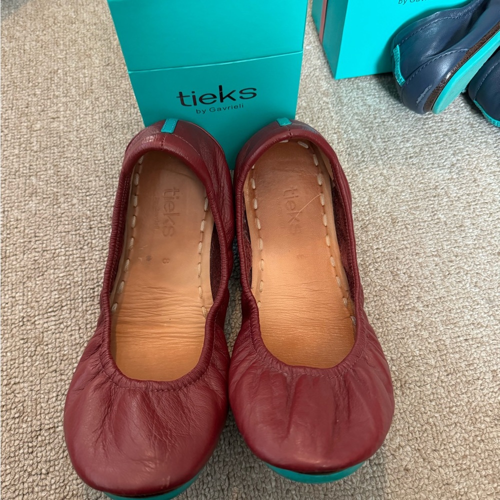 Burgundy Tieks